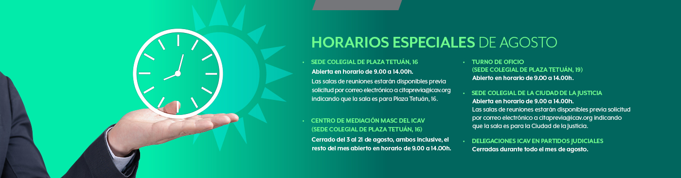 <p>Horario agosto 2026</p>