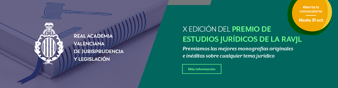 <p>Bases X Premio de Estudios Jurídicos RAVJL</p>
<p>&nbsp;</p>